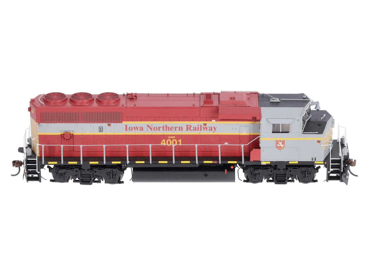 Athearn G40936 HO Iowa Northern Railway GP40-2L Diesel Locomotive #4001