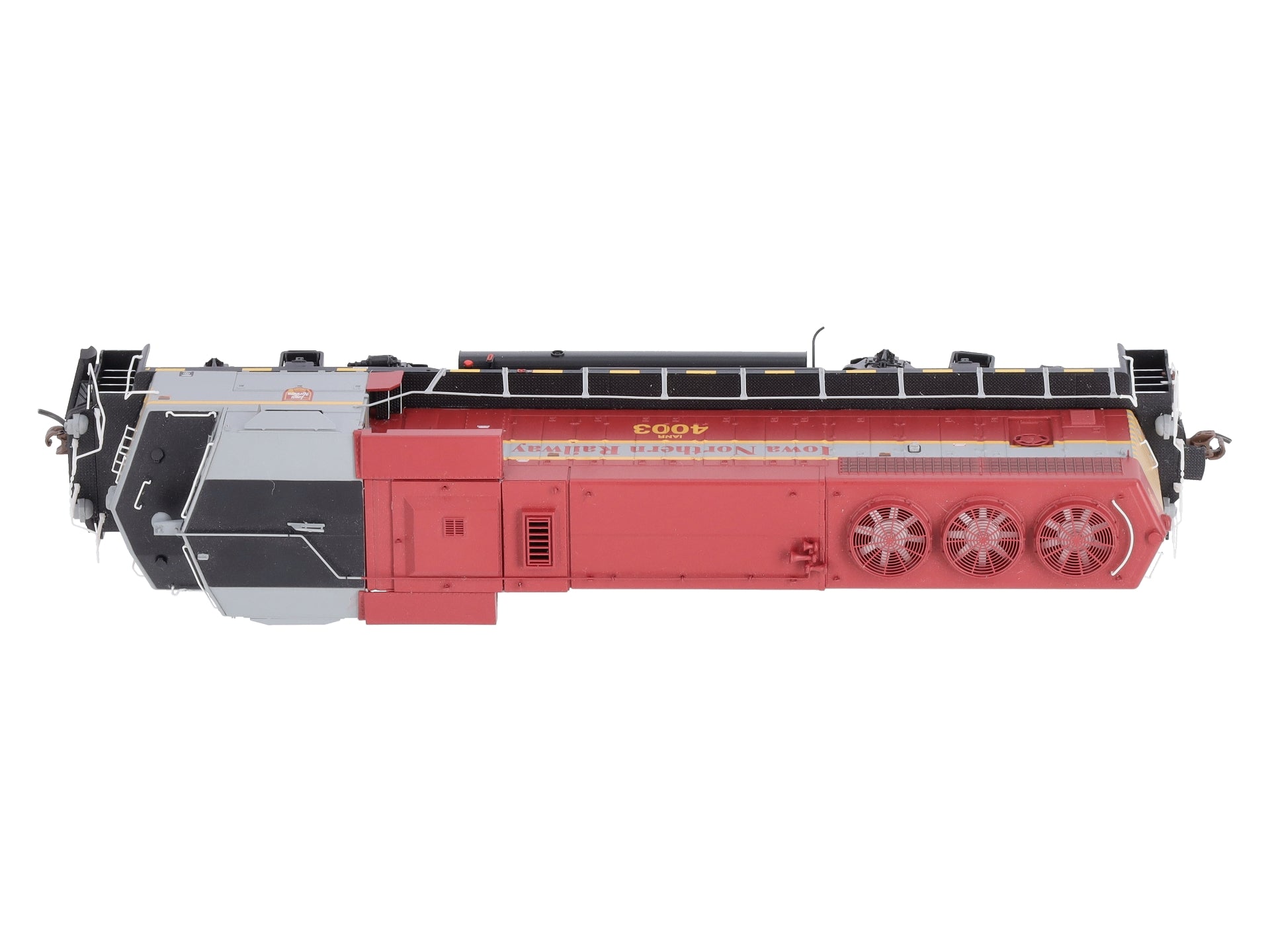Athearn G40938 HO Iowa Northern Railway GP40-2L Diesel Locomotive #4003
