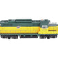 Athearn G62806 HO C&NW GP9 w/ HEP #4321