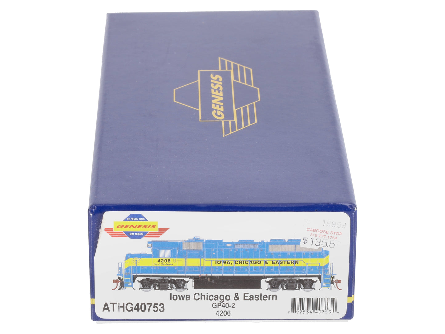 Athearn G40753 HO IC&E GP40-2 Locomotive #4206