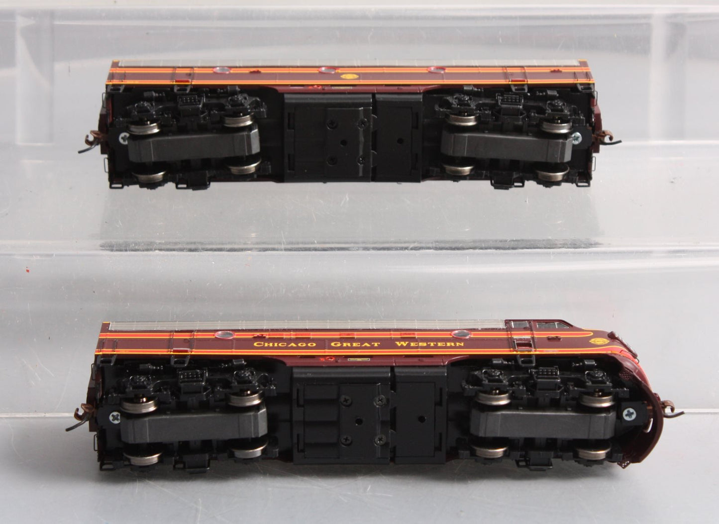 Athearn 99226 HO Scale Chicago Great Western F-5A & F-5B Diesel Locomotive Set LN/Box