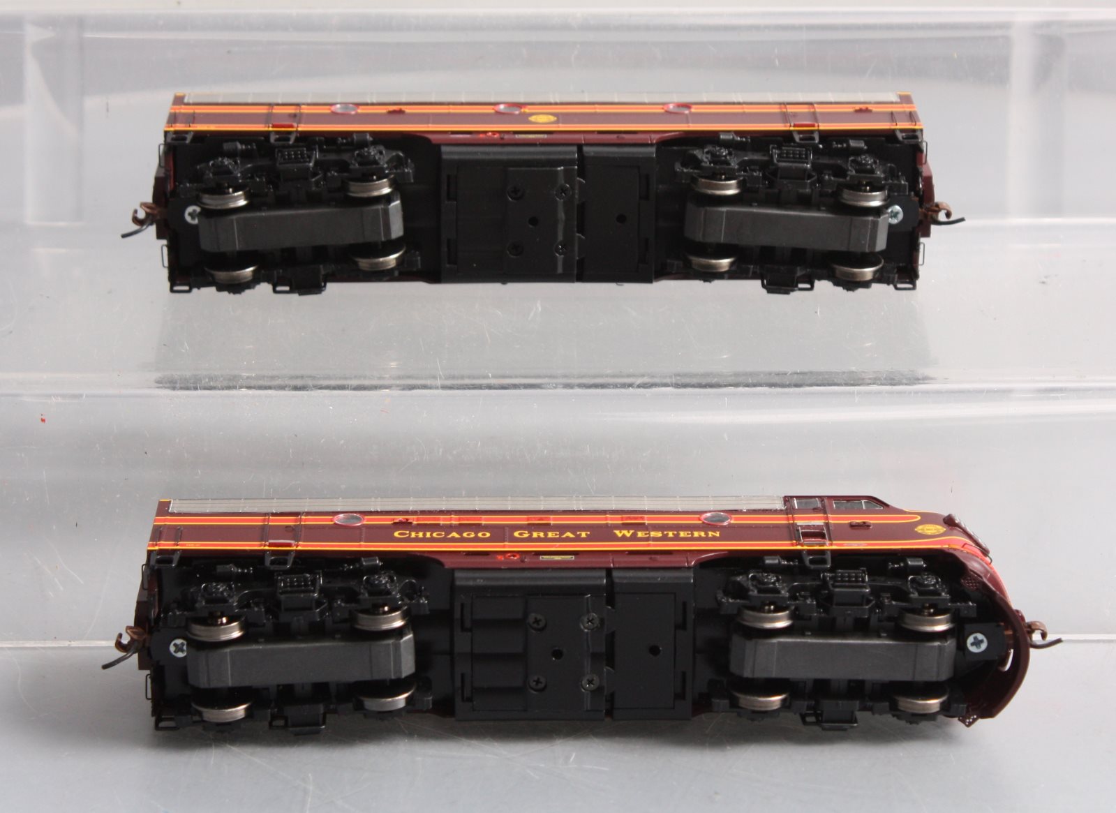 Athearn 99226 HO Scale Chicago Great Western F-5A & F-5B Diesel Locomotive Set LN/Box