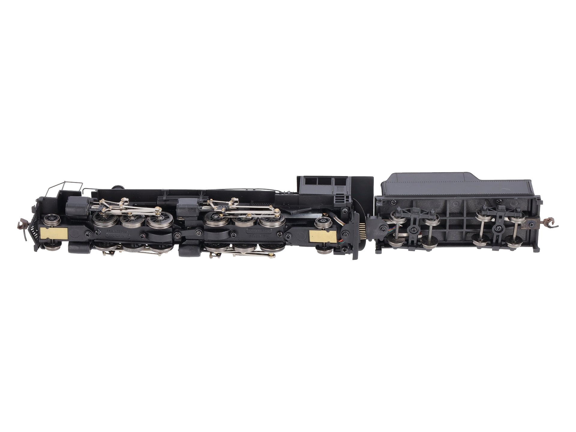 Mantua 345004 HO Undecorated 2-6-6-2 Articulated Steam Locomotive w/Tender