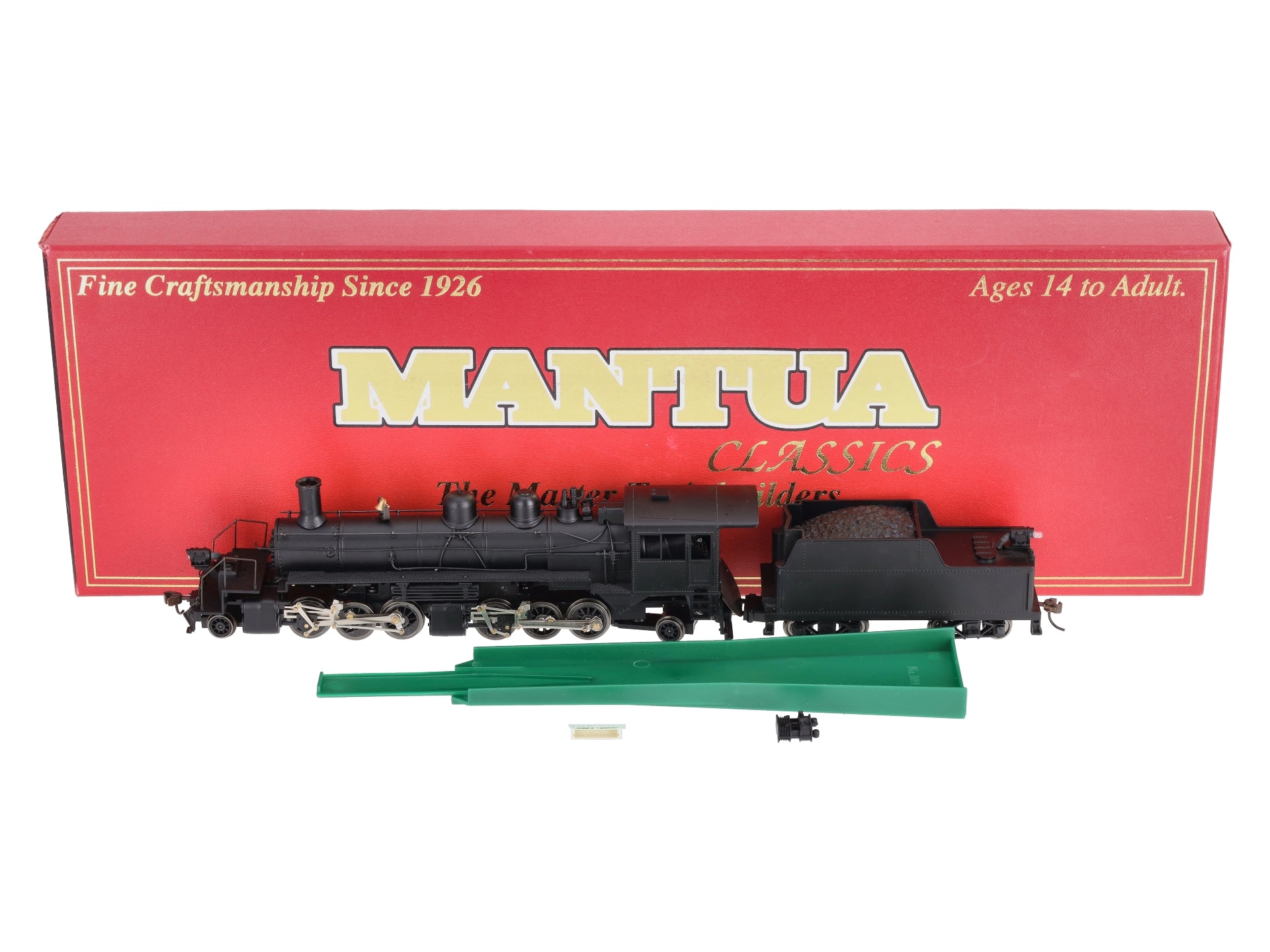 Mantua 345004 HO Undecorated 2-6-6-2 Articulated Steam Locomotive w/Tender
