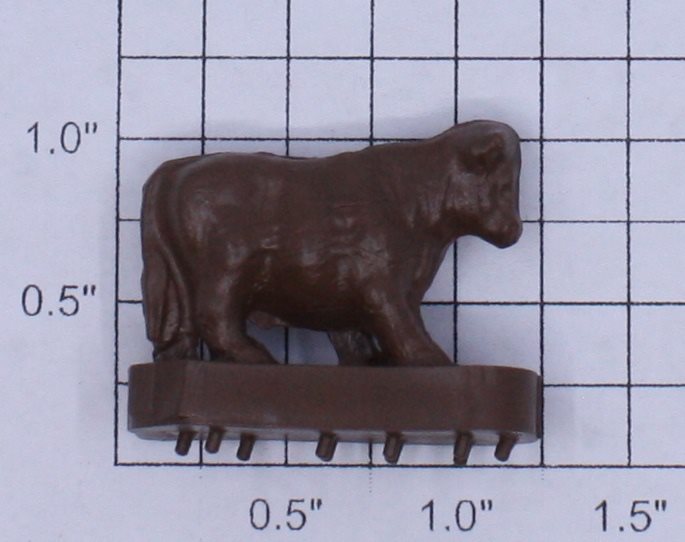 Lionel 3656-34 Medium Brown Operating Cattle Figure
