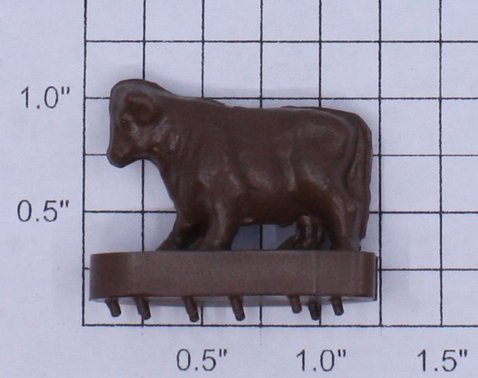 Lionel 3656-34 Medium Brown Operating Cattle Figure