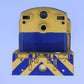 Lionel 2331-2 Postwar Blue and Yellow Virginian FM - Shell Only
