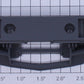 Lionel 8376-524A Plastic Front Gray Pilot and Plow Assembly