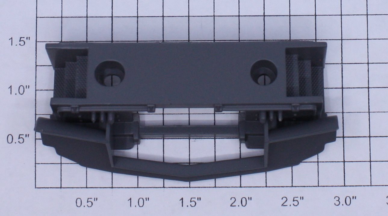 Lionel 8376-524A Plastic Front Gray Pilot and Plow Assembly
