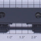 Lionel 8376-524A Plastic Front Gray Pilot without Plow