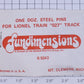 Lionel 6-5042 027 Gauge Fundimensions Steel Track Pins (Envelope of 12)