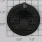 American Flyer PA9444A Die-Cast Black Atlantic Boiler Front w/o Brackets