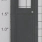 Lionel 36-12 Left Hand Unpainted Passenger Car Door-No Knob