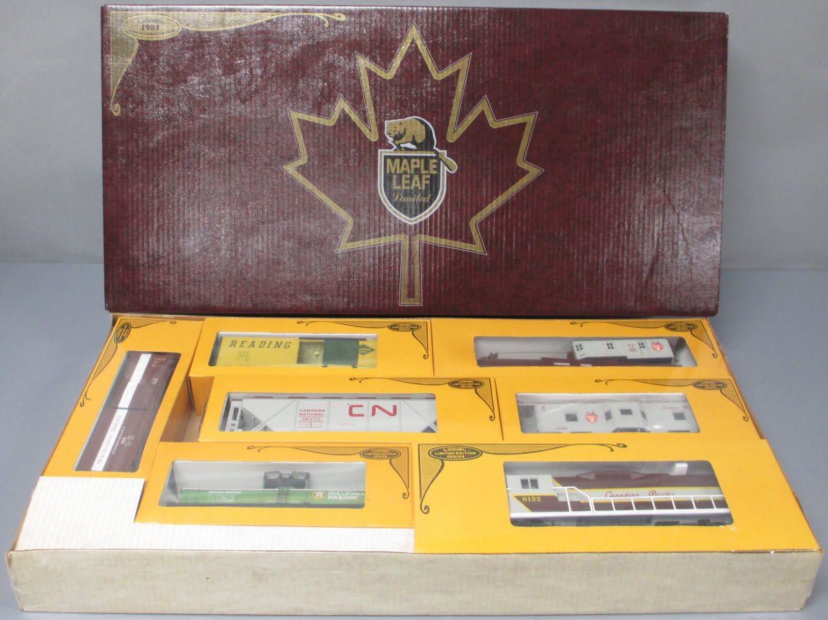 Lionel 6-1158 O Gauge Canadian Pacific Maple Leaf Limited Train Set LN/Box