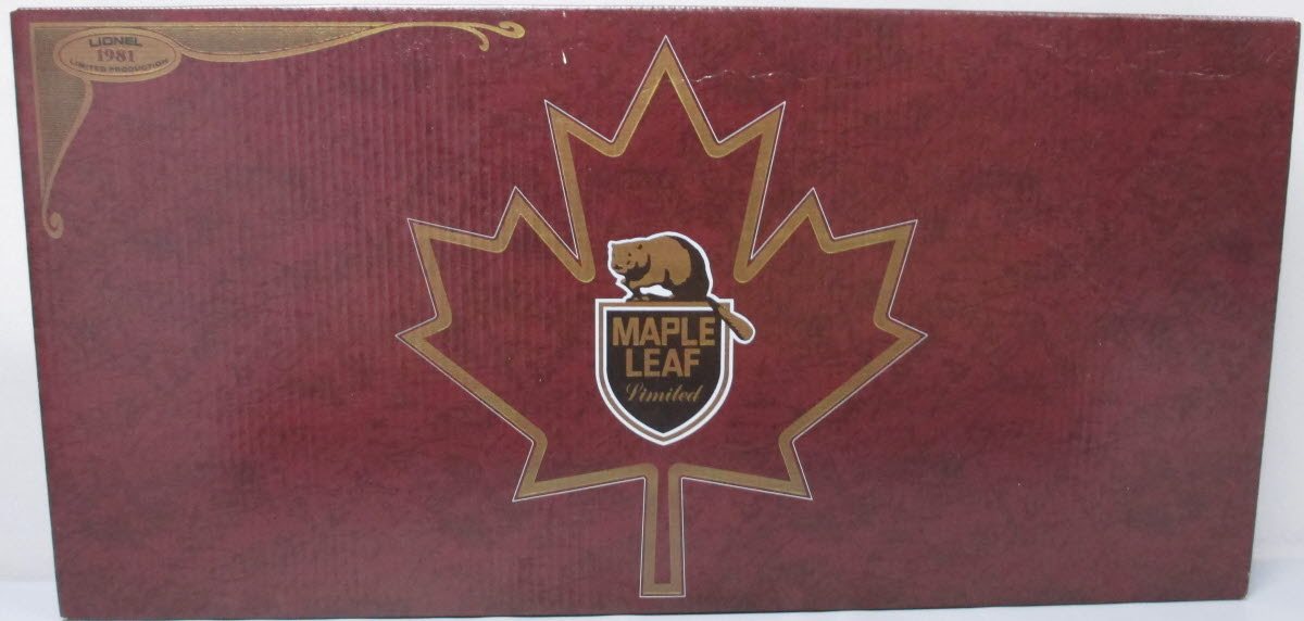 Lionel 6-1158 O Gauge Canadian Pacific Maple Leaf Limited Train Set LN/Box