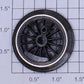 Lionel 701-15 B6 Geared Open Spoked End Wheel with Nickel Rim