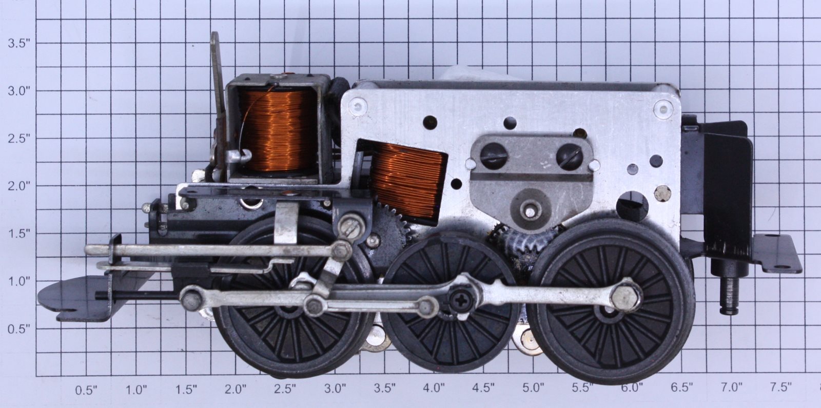 Lionel 2055-100 Motor Chassis with E-Unit / Valve and Side Rods