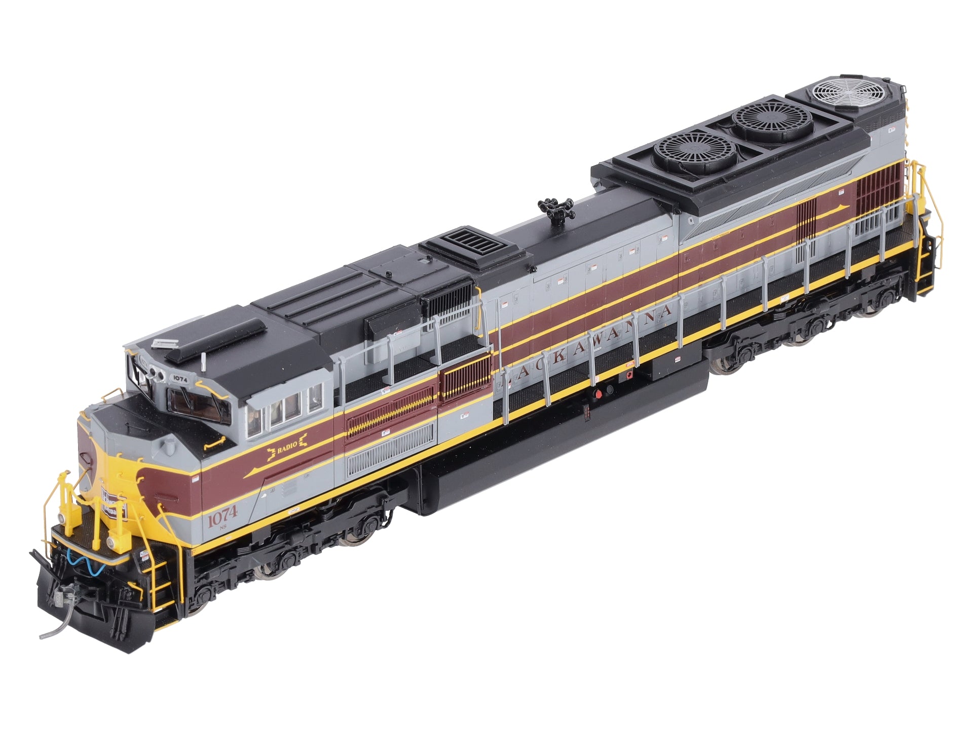 MTH 80-2269-1 HO Lackawanna SD7-0ACe Diesel Engine #1074 w/Proto-Sound 3.0 &DCC