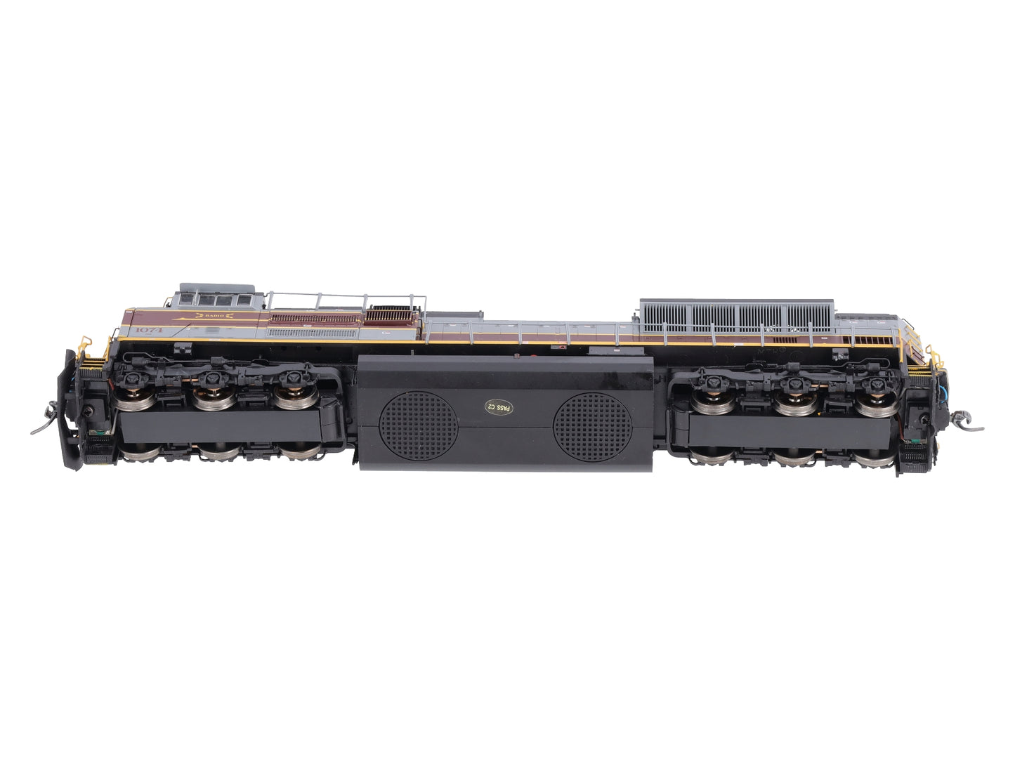 MTH 80-2269-1 HO Lackawanna SD7-0ACe Diesel Engine #1074 w/Proto-Sound 3.0 &DCC