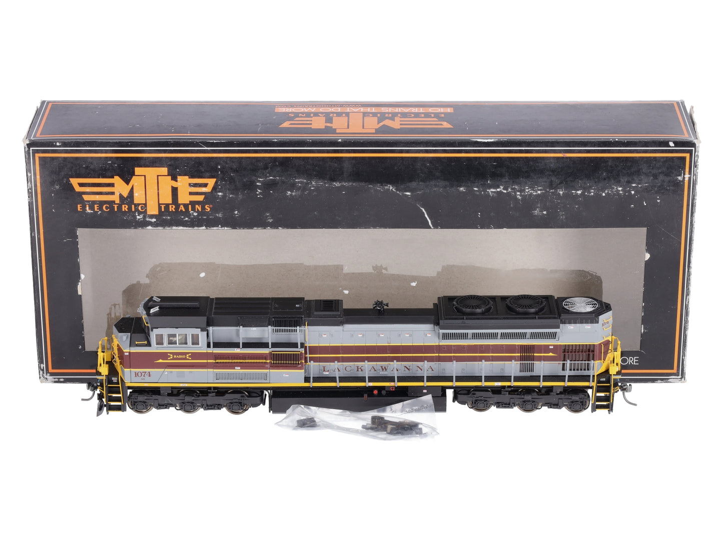 MTH 80-2269-1 HO Lackawanna SD7-0ACe Diesel Engine #1074 w/Proto-Sound 3.0 &DCC
