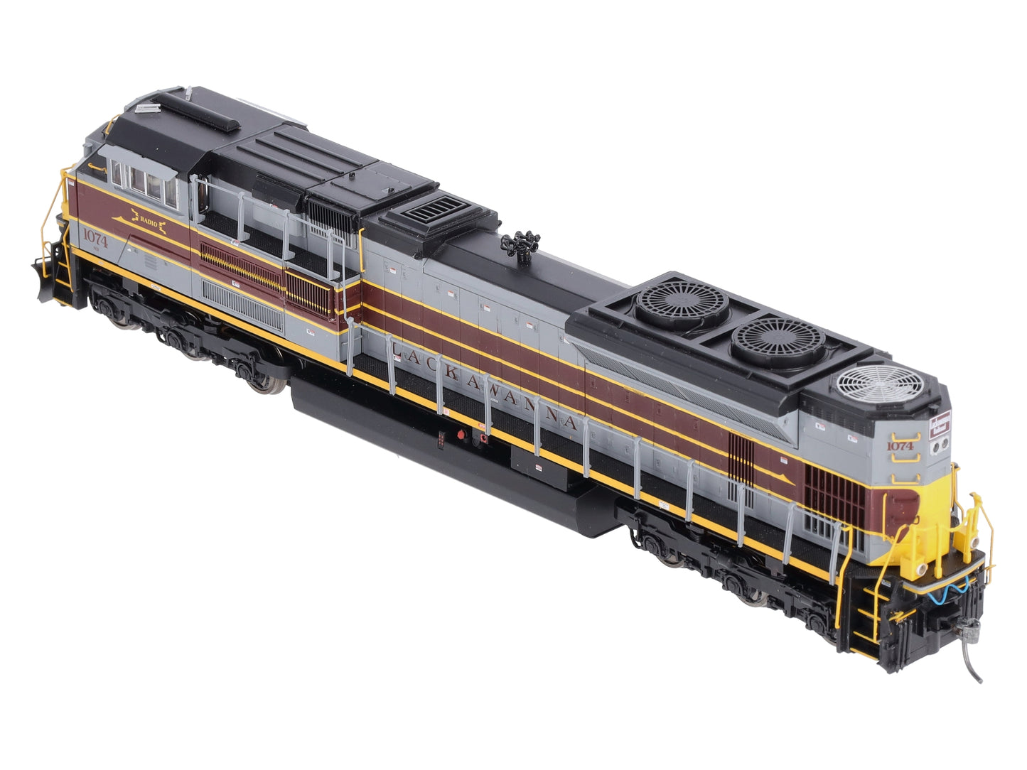 MTH 80-2269-1 HO Lackawanna SD7-0ACe Diesel Engine #1074 w/Proto-Sound 3.0 &DCC