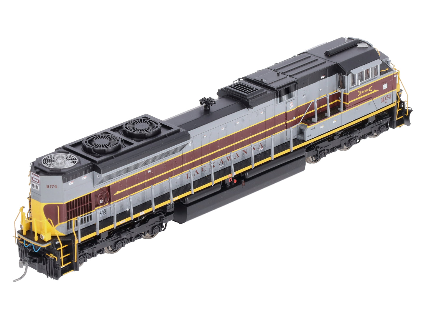 MTH 80-2269-1 HO Lackawanna SD7-0ACe Diesel Engine #1074 w/Proto-Sound 3.0 &DCC
