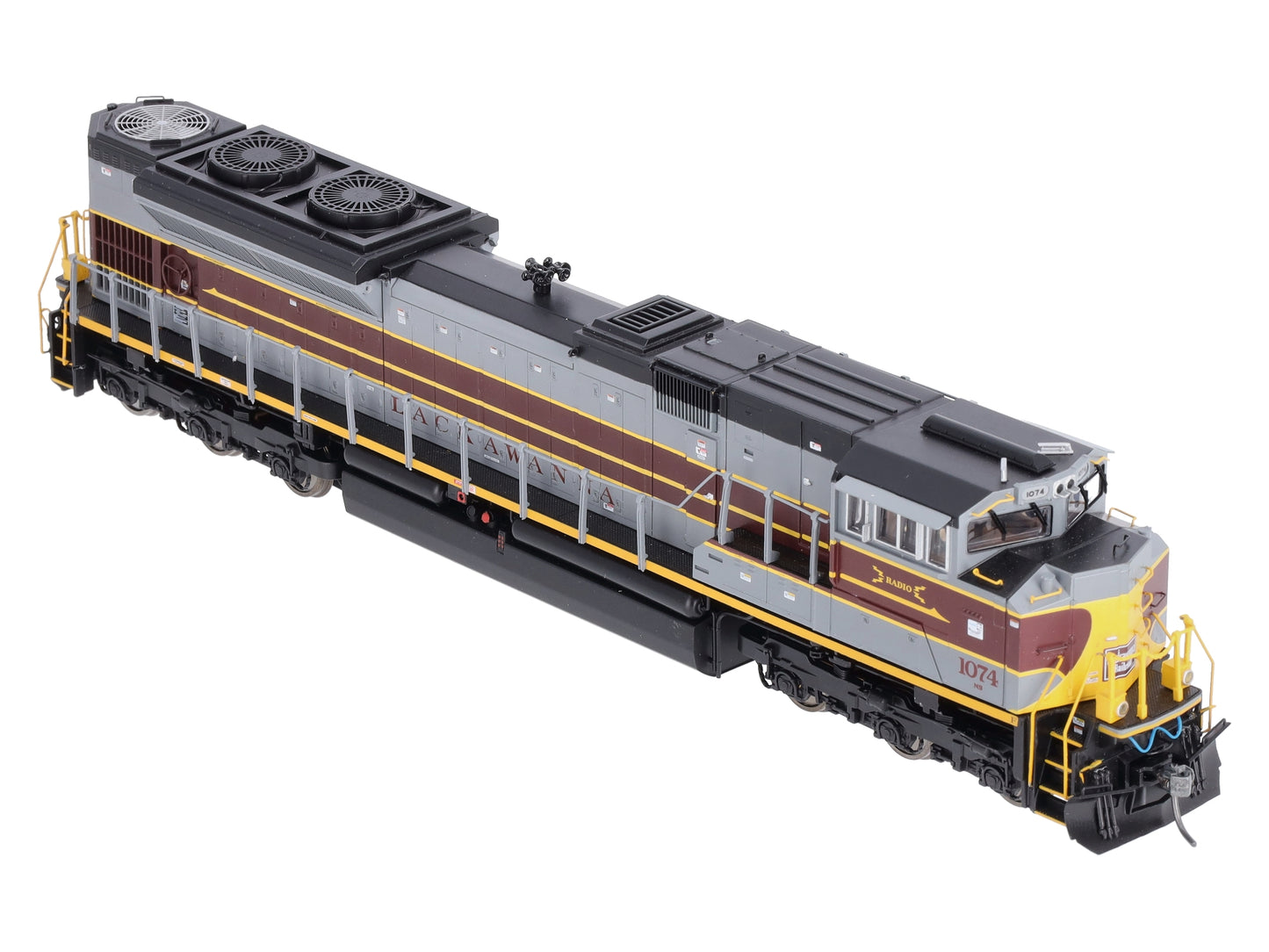 MTH 80-2269-1 HO Lackawanna SD7-0ACe Diesel Engine #1074 w/Proto-Sound 3.0 &DCC