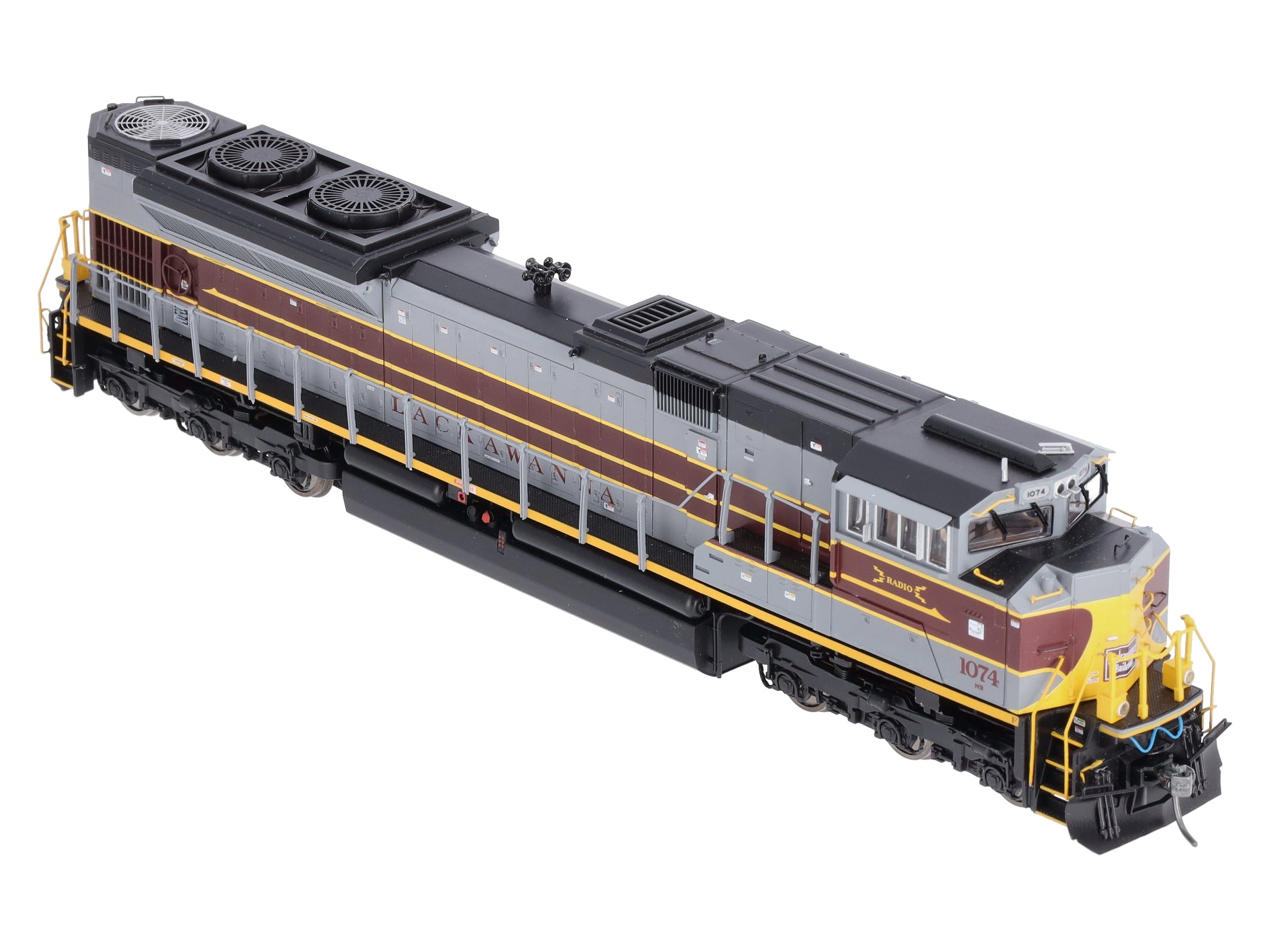 MTH 80-2269-1 HO Lackawanna SD7-0ACe Diesel Engine #1074 w/Proto-Sound 3.0 &DCC