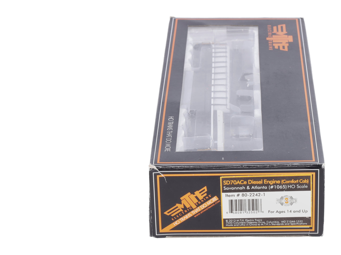 MTH 80-2242-1 HO Savannah & Atlanta SD7-0ACe W/ DCC/PS3 #1065