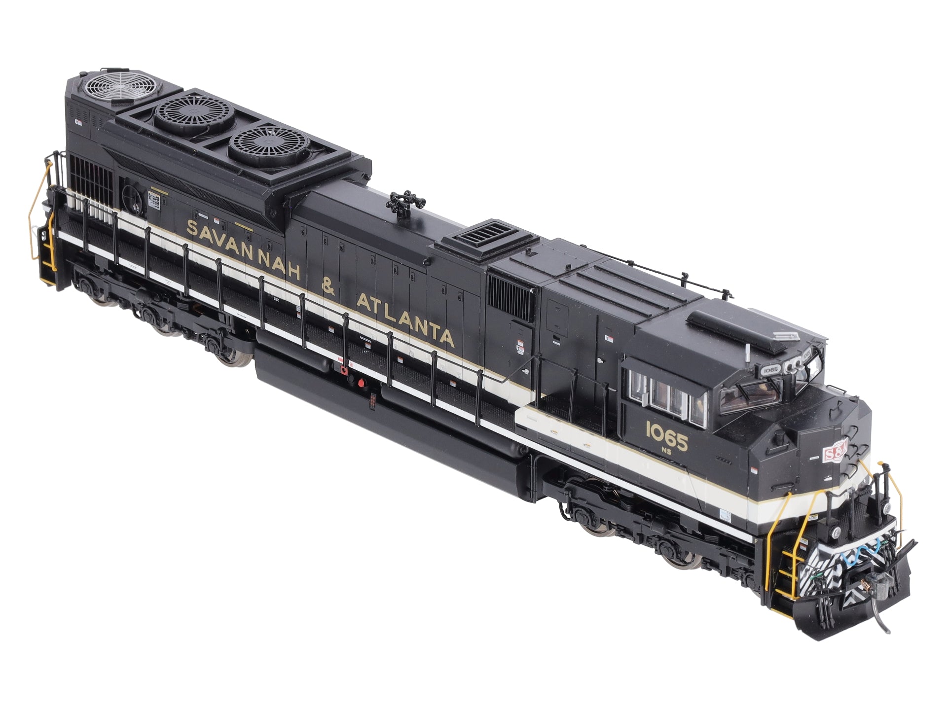 MTH 80-2242-1 HO Savannah & Atlanta SD7-0ACe W/ DCC/PS3 #1065 – Trainz