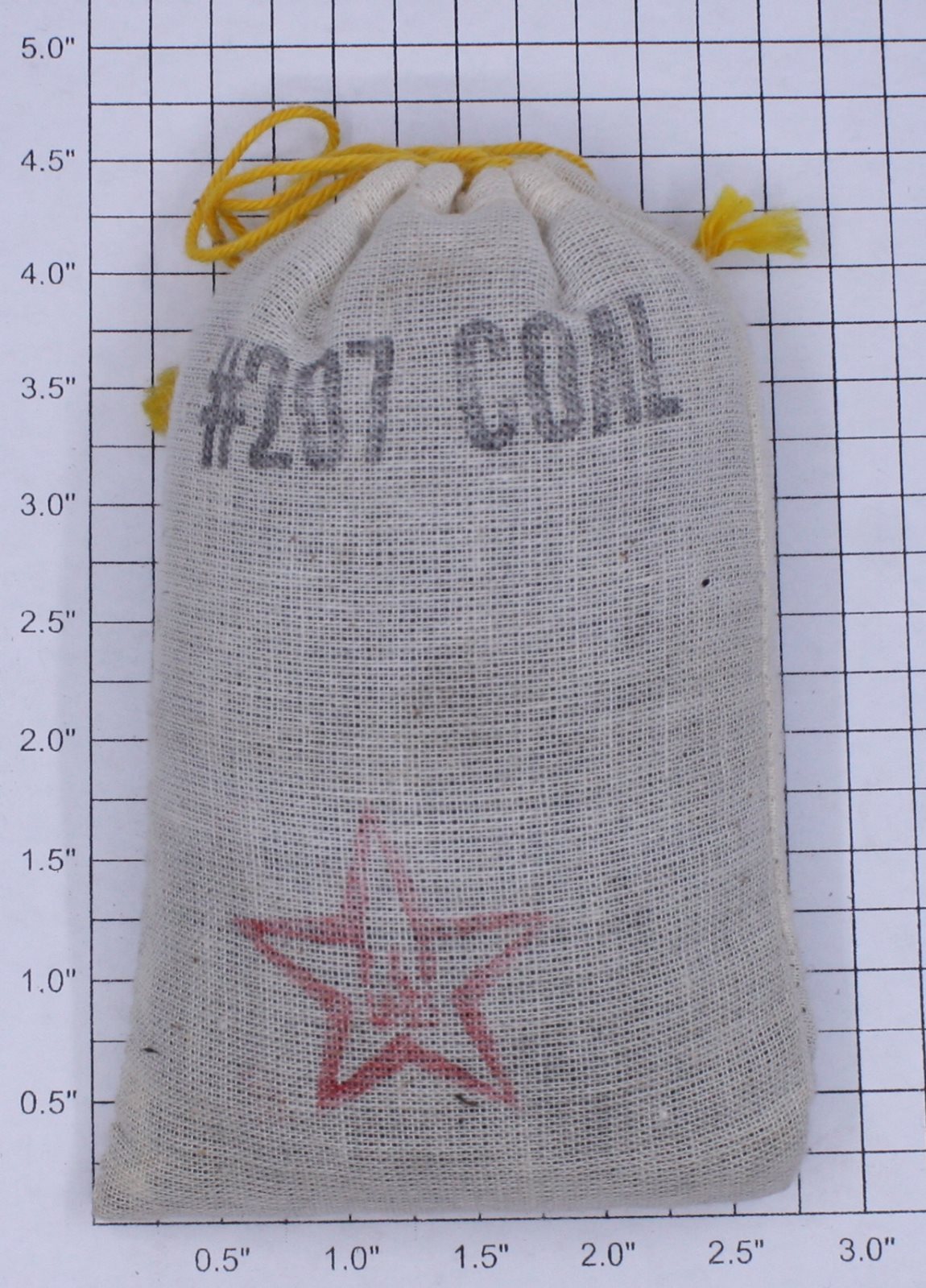 Lionel No. 207 Small "R & D Lines" Bag of Artificial Coal