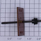 Lionel 60-74 Shaft, Pinion & Contact
