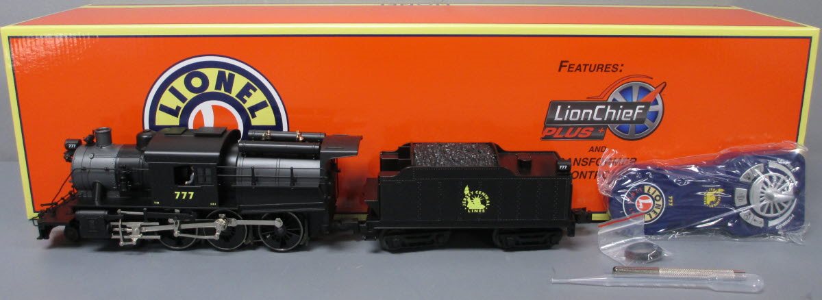 Lionel 6-82414 O Central of New Jersey LionChief Plus Camelback Steam Loco #777 LN/Box