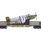 MTH 30-76767 O U.S. Army Flatcar with Airplane #108275