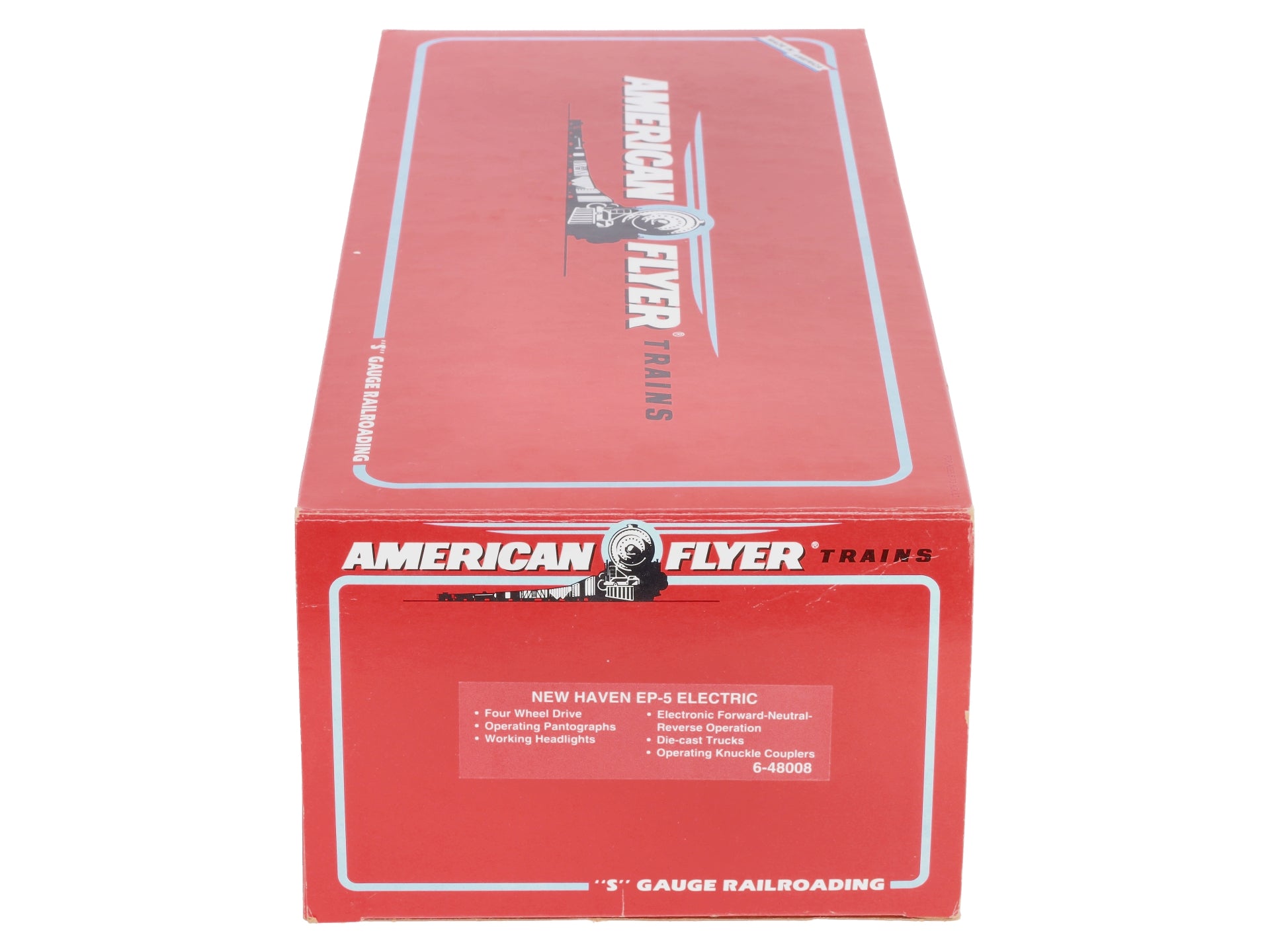 American Flyer 6-48008 S Scale New Haven EP-5 Powered Electric Locomotive #8008 LN/Box