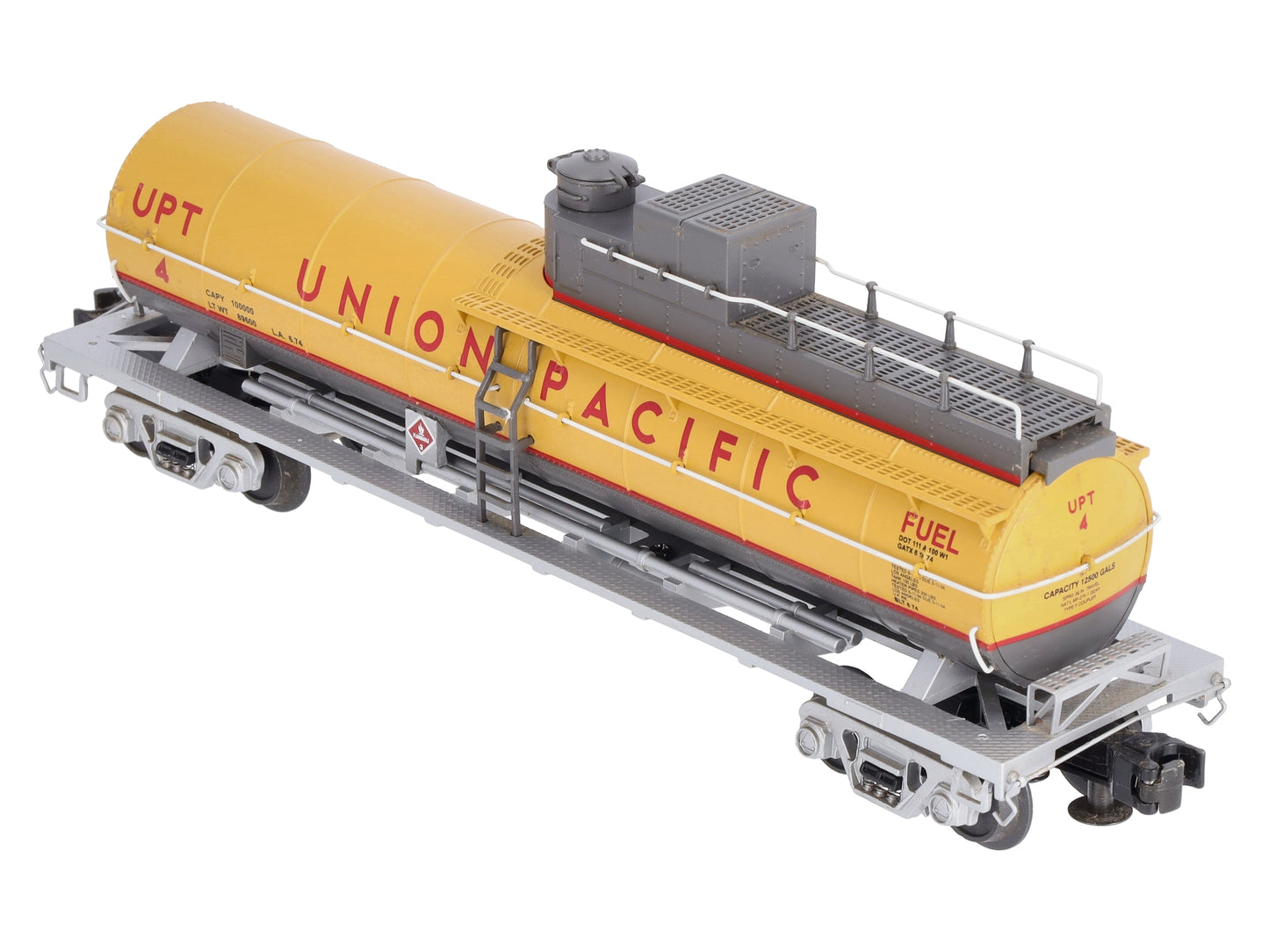 MTH 20-96802 O Gauge Union Pacific Die-Cast Fuel Tank Car LN/Box