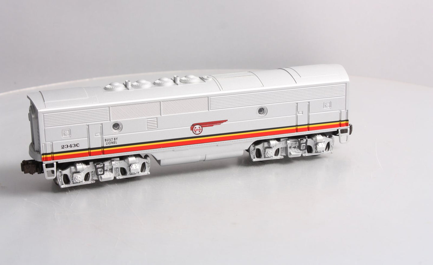 Lionel 6-18136 O Gauge Santa Fe F-3 B Unit Non-Powered Diesel Locomotive #2343C EX/Box