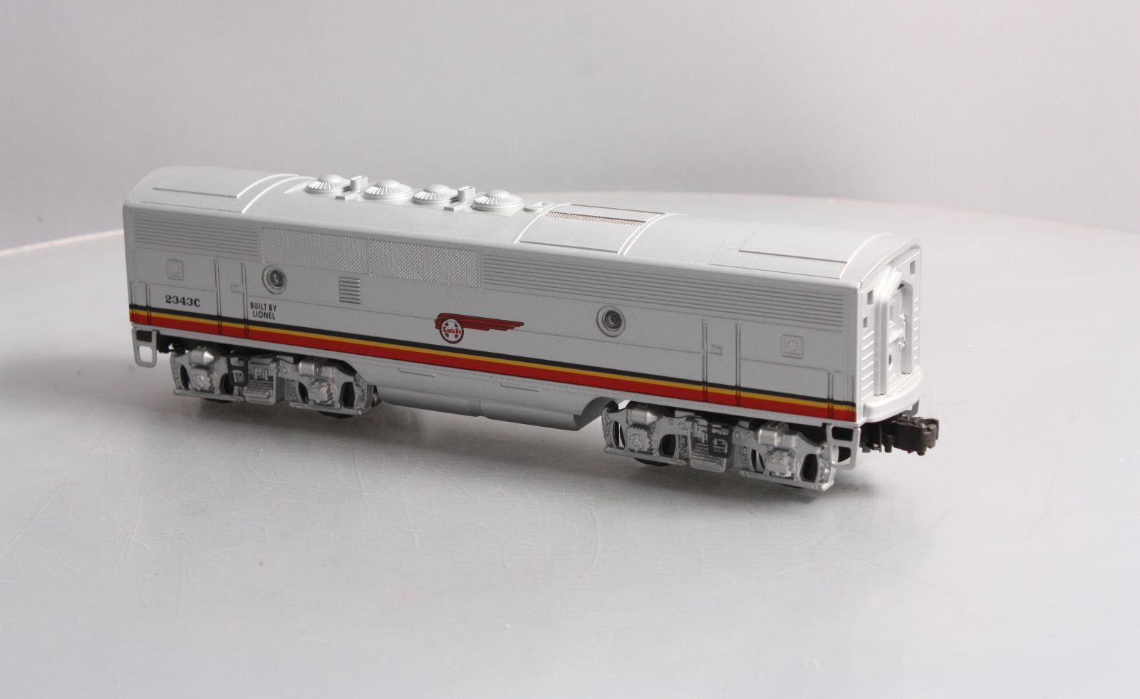 Lionel 6-18136 O Gauge Santa Fe F-3 B Unit Non-Powered Diesel Locomotive #2343C EX/Box