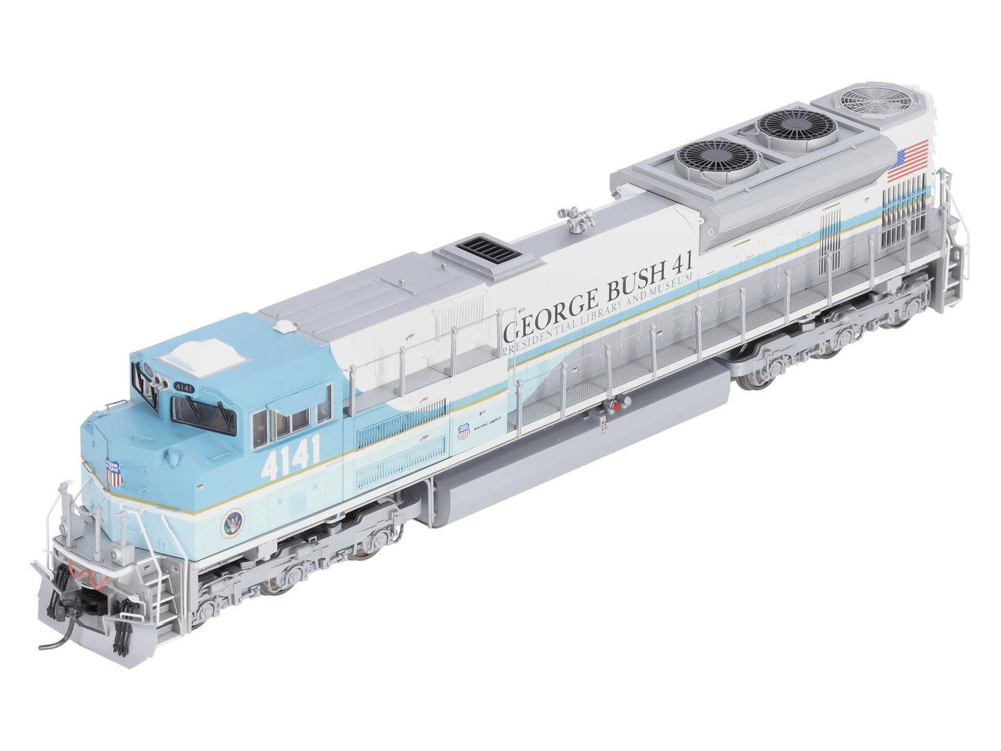 MTH 80-2013-0 George H. Bush HO Scale SD70ACe Diesel Engine #4141