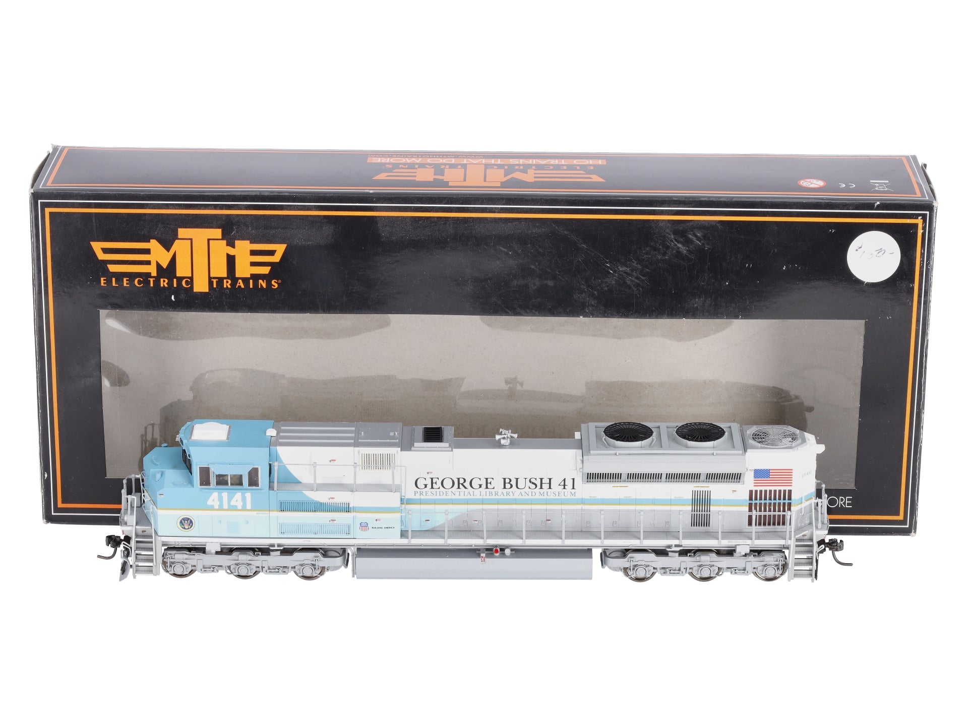 MTH 80-2013-0 George H. Bush HO Scale SD70ACe Diesel Engine #4141