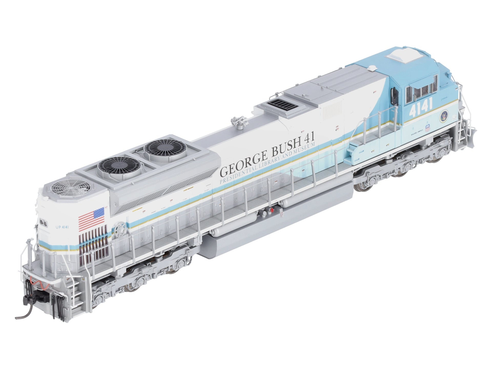 MTH 80-2013-0 George H. Bush HO Scale SD70ACe Diesel Engine #4141