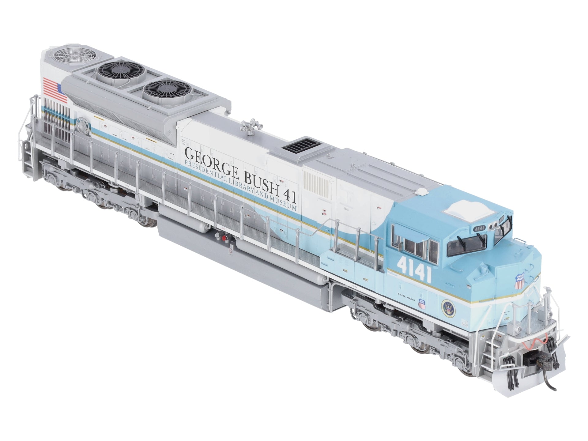 MTH 80-2013-0 George H. Bush HO Scale SD70ACe Diesel Engine #4141