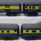 Lionel 6-29041 Alaska Streamline 4-Car Passenger Set NIB