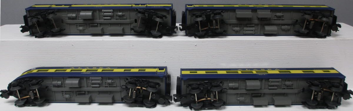 Lionel 6-29041 Alaska Streamline 4-Car Passenger Set NIB