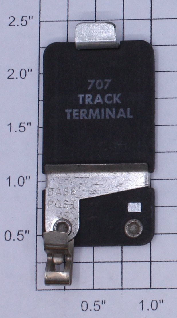 American Flyer 707 Vintage 2 Rail S Gauge Single Fahnestock Lockon