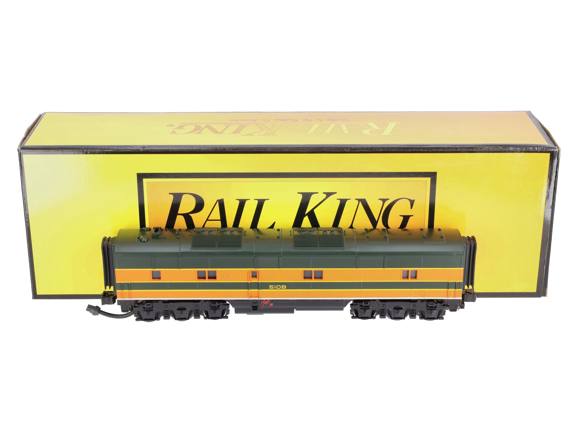 MTH 30-2969-3 Great Northern E-3 B Unit Non-Powered Diesel Engine #510B