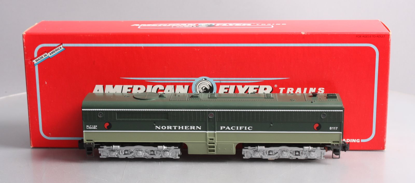 American Flyer 6-48117 S Northern Pacific PB-1 Non-Powered Diesel w/Railsounds NIB