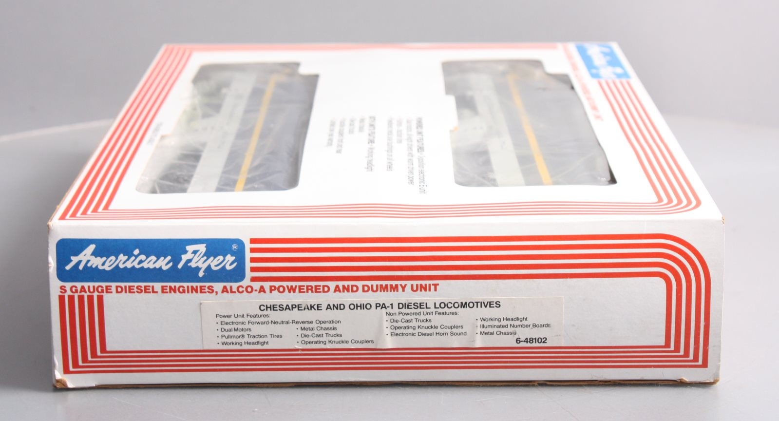 American Flyer 6-48102 S Gauge Chesapeake & Ohio PA-1 Diesel Locomotive Set LN/Box