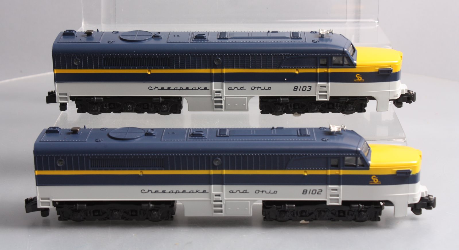American Flyer 6-48102 S Gauge Chesapeake & Ohio PA-1 Diesel Locomotive Set LN/Box