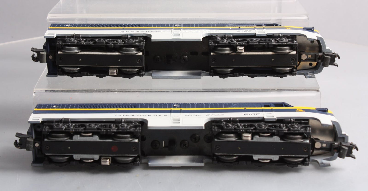 American Flyer 6-48102 S Gauge Chesapeake & Ohio PA-1 Diesel Locomotive Set LN/Box